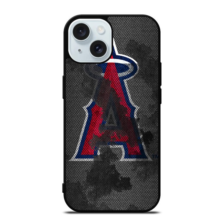 LOS ANGELES ANGELS MLB BASEBALL LOGO iPhone 15 Case Cover