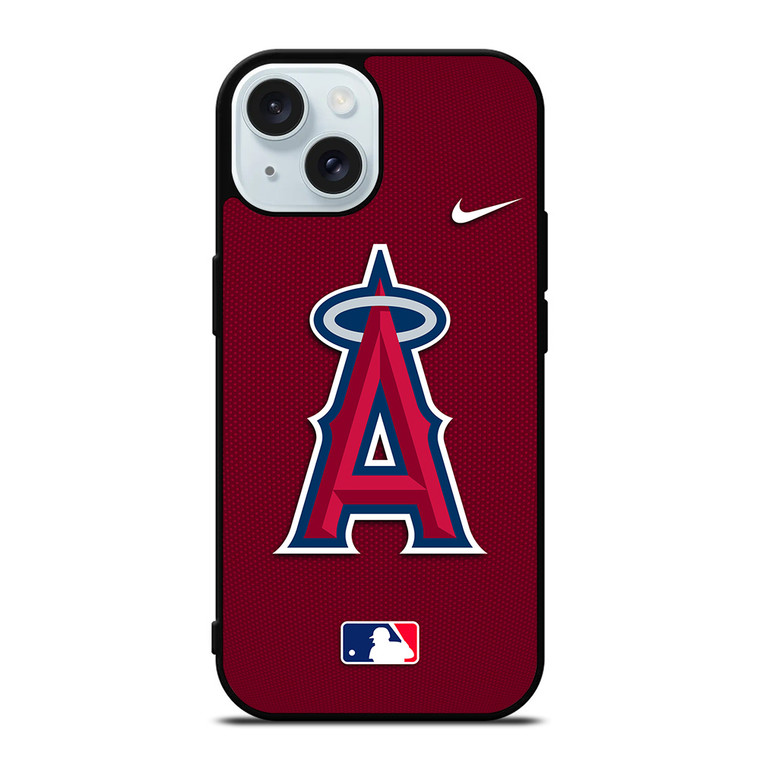 LOS ANGELES ANGELS MLB BASEBALL NIKE iPhone 15 Case Cover