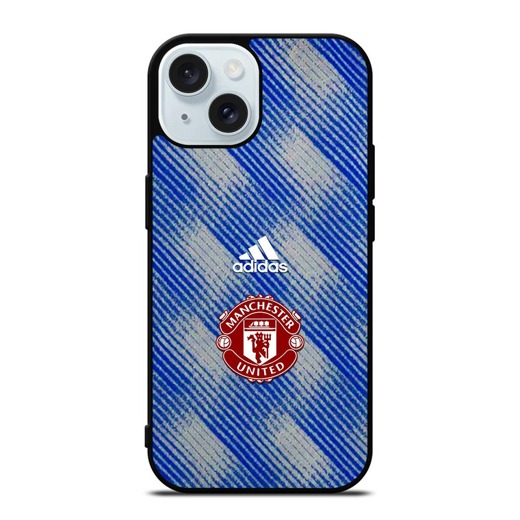 MANCHESTER UNITED 2021 AWAY JERSEY 2 iPhone 15 Case Cover
