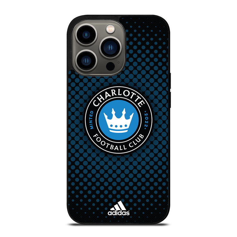 CHARLOTTE FC SOCCER MLS ADIDAS iPhone 13 Pro Case Cover