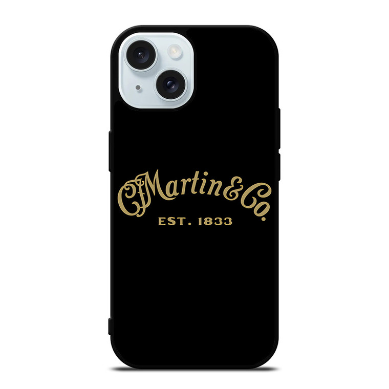 MARTIN AND CO GUITAR LOGO iPhone 15 Case Cover