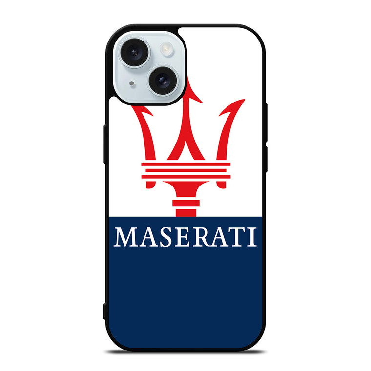 MASERATI VINTAGE LOGO iPhone 15 Case Cover