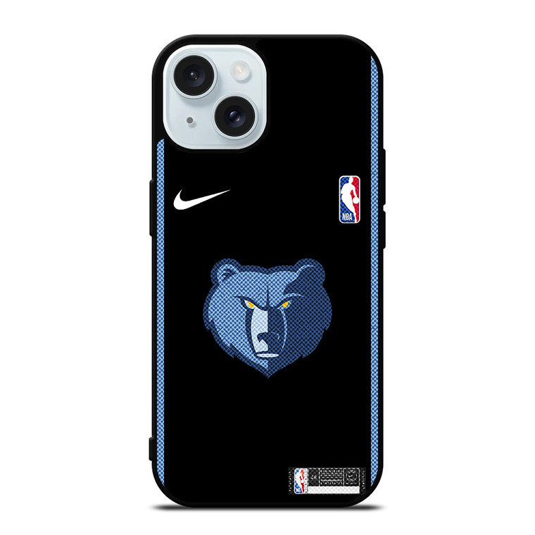 MEMPHIS GRIZZLIES NIKE NBA BASKETBALL iPhone 15 Case Cover