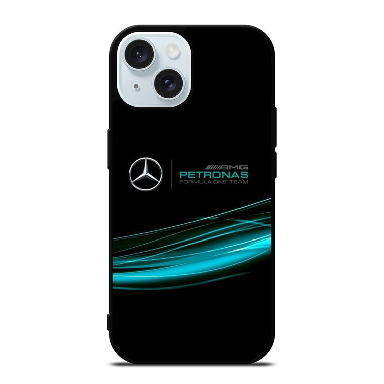 MERCEDES AMG PETRONAS FORMULA ONE F1 iPhone 15 Case Cover