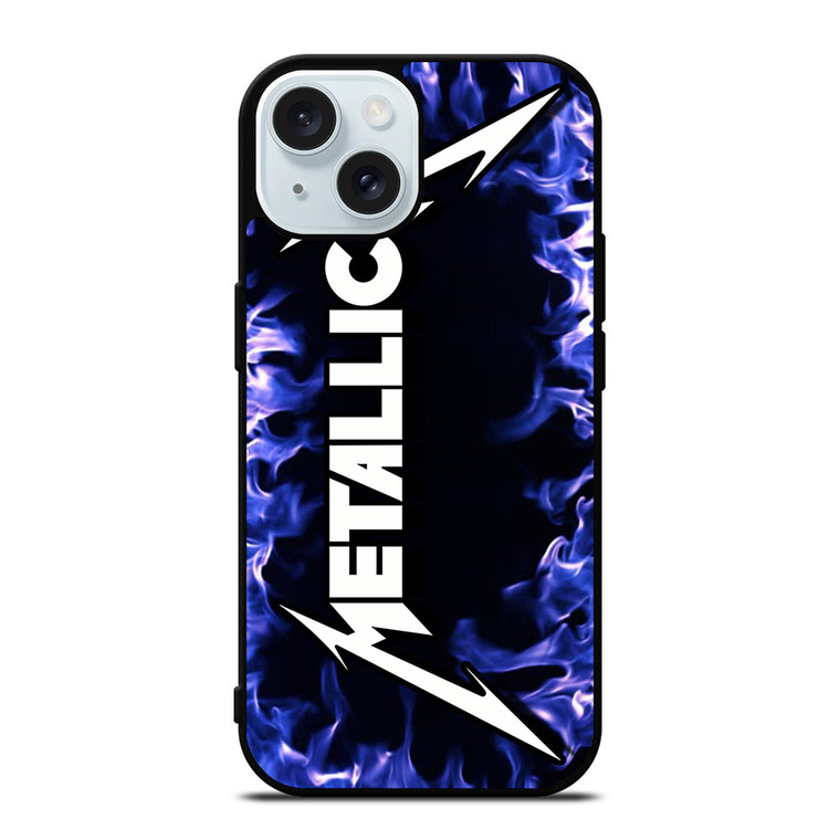 METALLICA ROCK BAND VIOLET iPhone 15 Case Cover