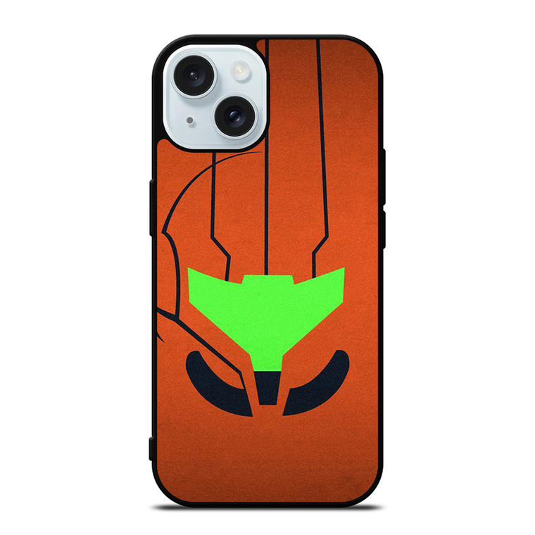 METROID GAMES FLAT ICON iPhone 15 Case Cover