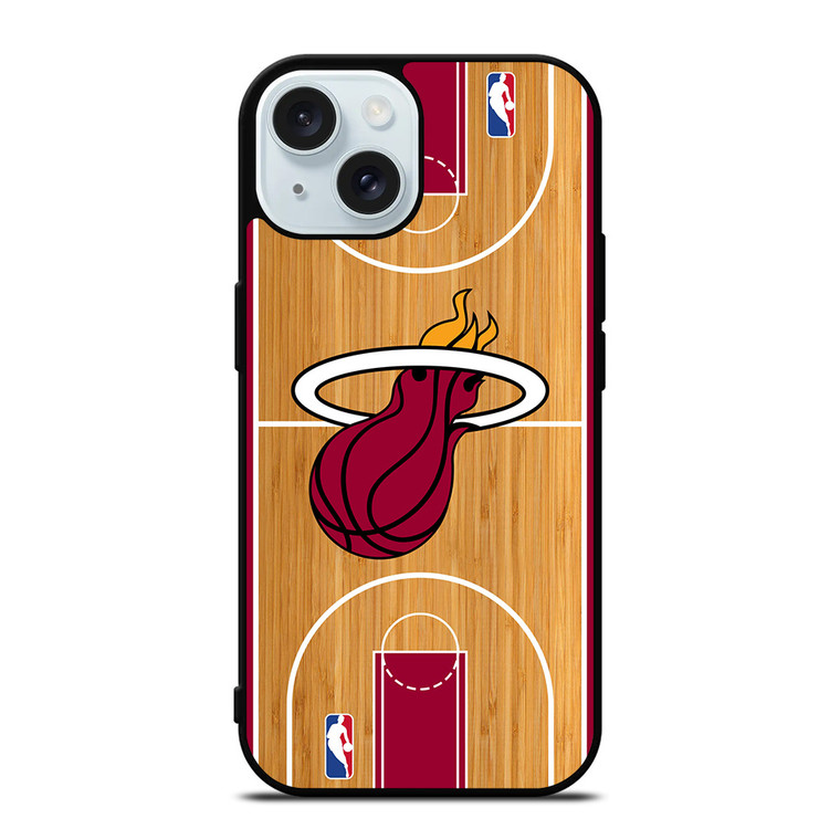 MIAMI HEAT NBA ARENA iPhone 15 Case Cover