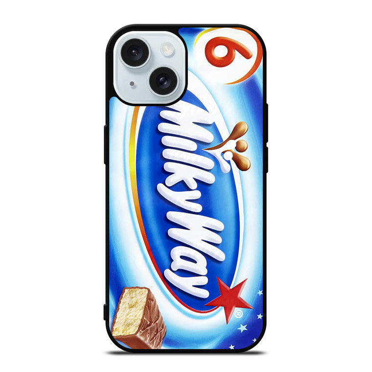 MILK WAY CANDY LOGO 2 iPhone 15 Case Cover