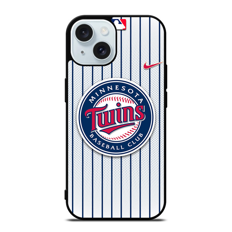 MINNESOTA TWINS MLB NIKE iPhone 15 Case Cover