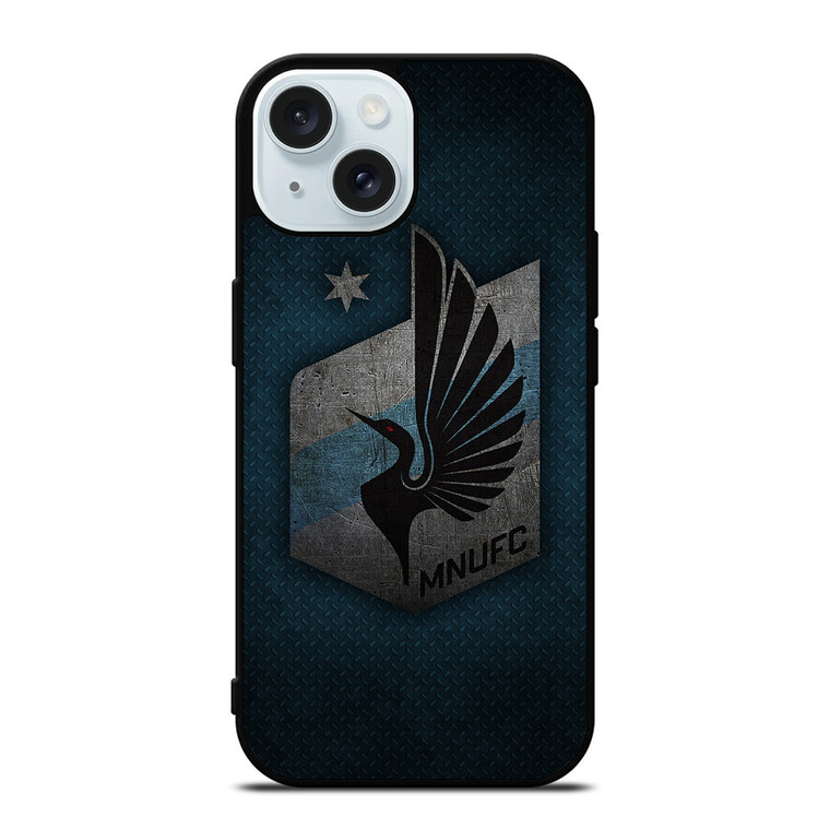 MINNESOTA UNITED FC SOCCER MLS iPhone 15 Case Cover