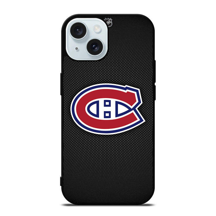 MONTREAL CANADIENS HOCKEY NHL LOGO iPhone 15 Case Cover