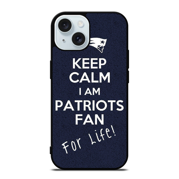NEW ENGLAND PATRIOTS NFL FOOTBALL FANS 4 iPhone 15 Case Cover