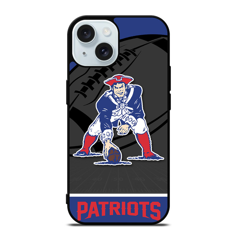 NEW ENGLAND PATRIOTS NFL TEAM iPhone 15 Case Cover