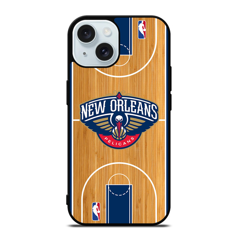 NEW ORLEANS PELICANS NBA ARENA iPhone 15 Case Cover