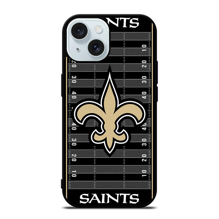 NEW ORLEANS SAINTS FOOTBALL FIELD iPhone 15 Case Cover