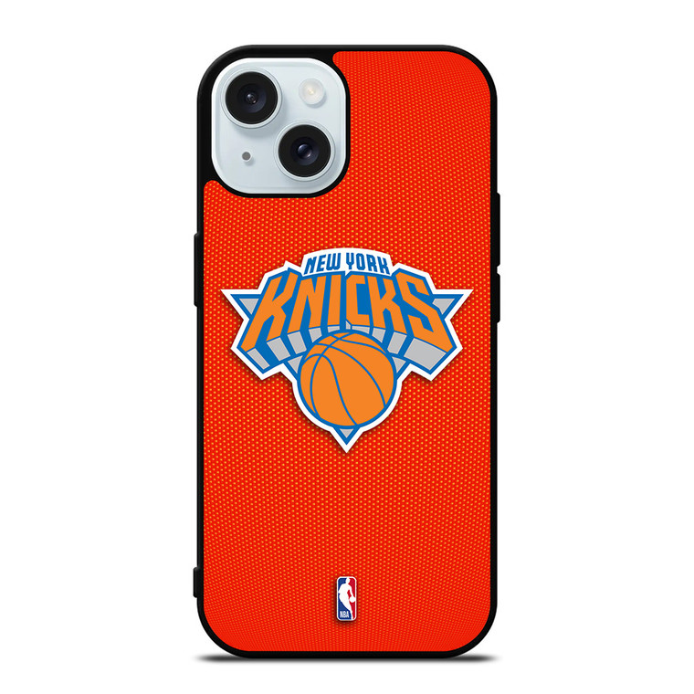 NEW YORK KNICKS BASKETBALL NBA iPhone 15 Case Cover