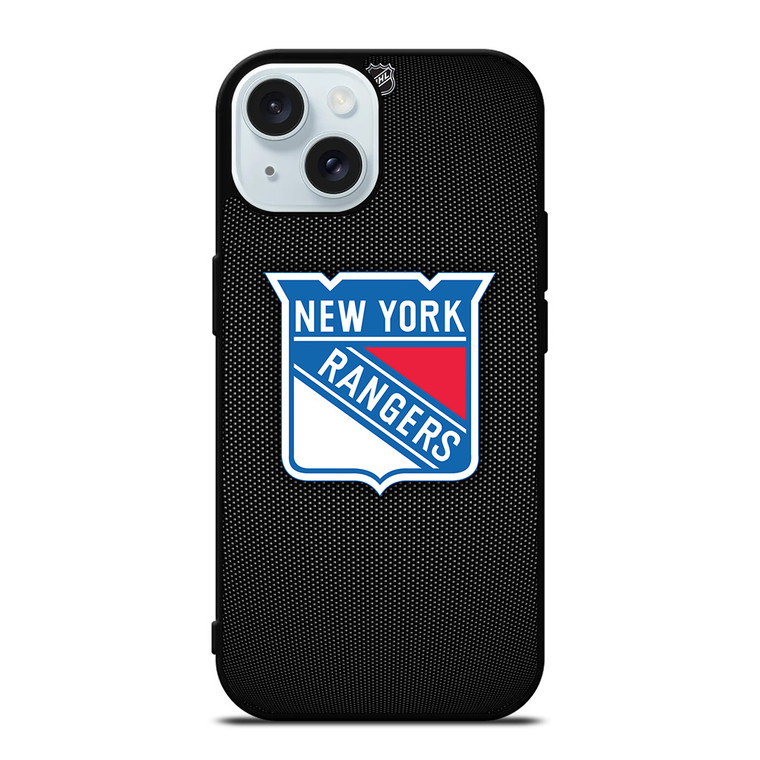 NEW YORK RANGERS HOCKEY NHL LOGO iPhone 15 Case Cover