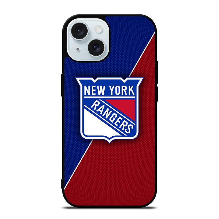 NEW YORK RANGERS NHL HOCKEY LOGO iPhone 15 Case Cover NEW YORK RANGERS NHL HOCKEY LOGO iPhone 15 Case Cover