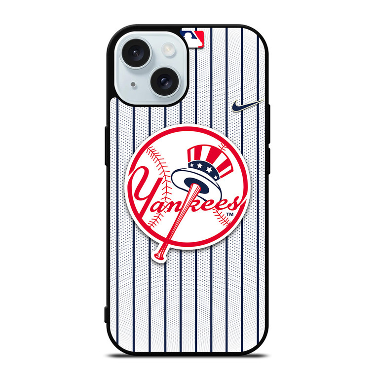 NEW YORK YANKEES MLB NIKE iPhone 15 Case Cover NEW YORK YANKEES MLB NIKE iPhone 15 Case Cover