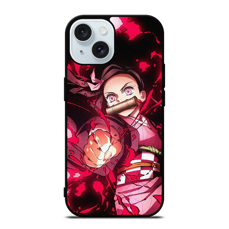 NEZUKO KAMADO DEMON SLAYER SPELL iPhone 15 Case Cover