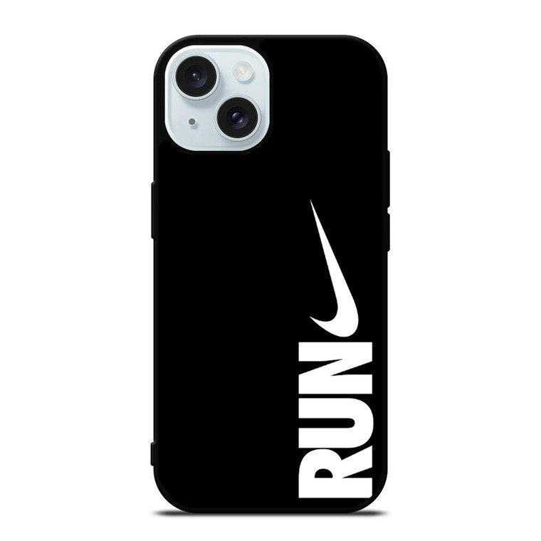 NIKE RUNNING LOGO iPhone 15 Case Cover
