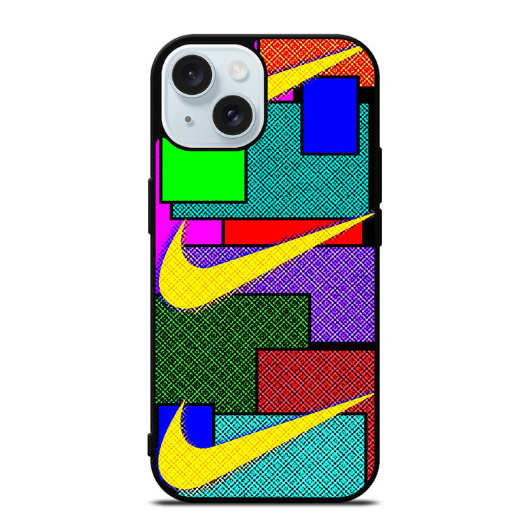 NIKE VINTAGE SWOOSH iPhone 15 Case Cover