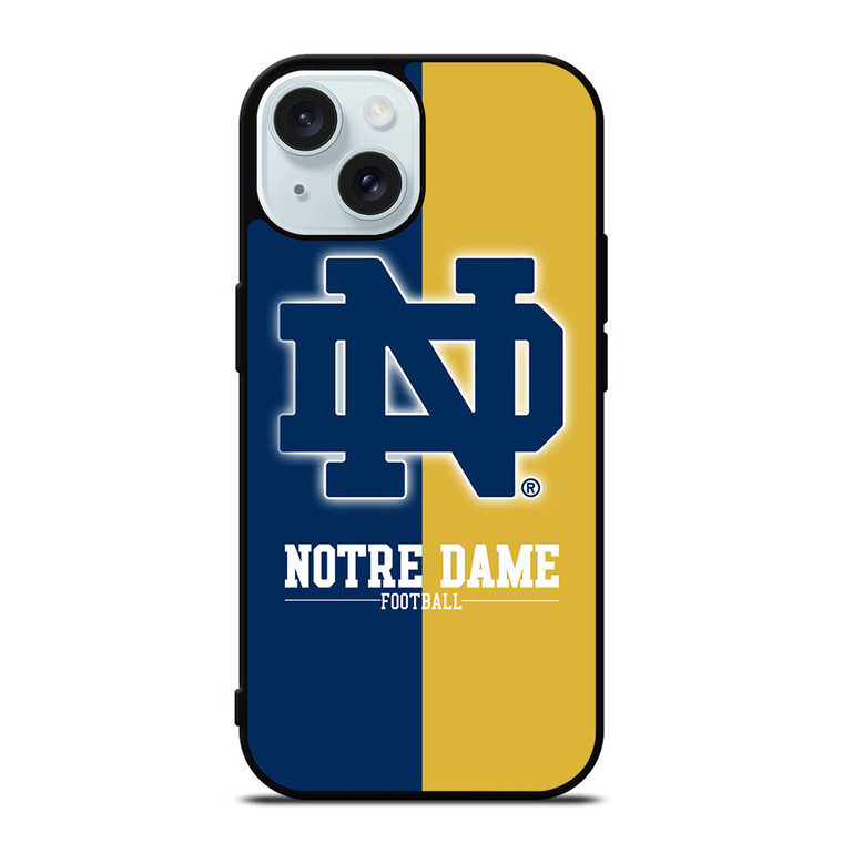 NOTRE DAME FOOTBALL LOGO iPhone 15 Case Cover