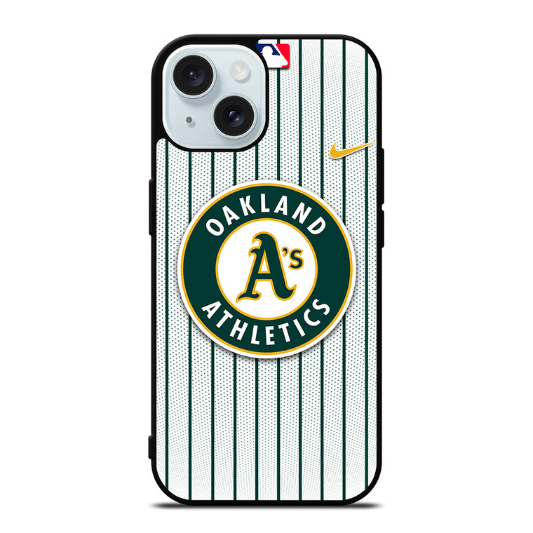 OAKLAND ATHLETICS MLB NIKE iPhone 15 Case Cover