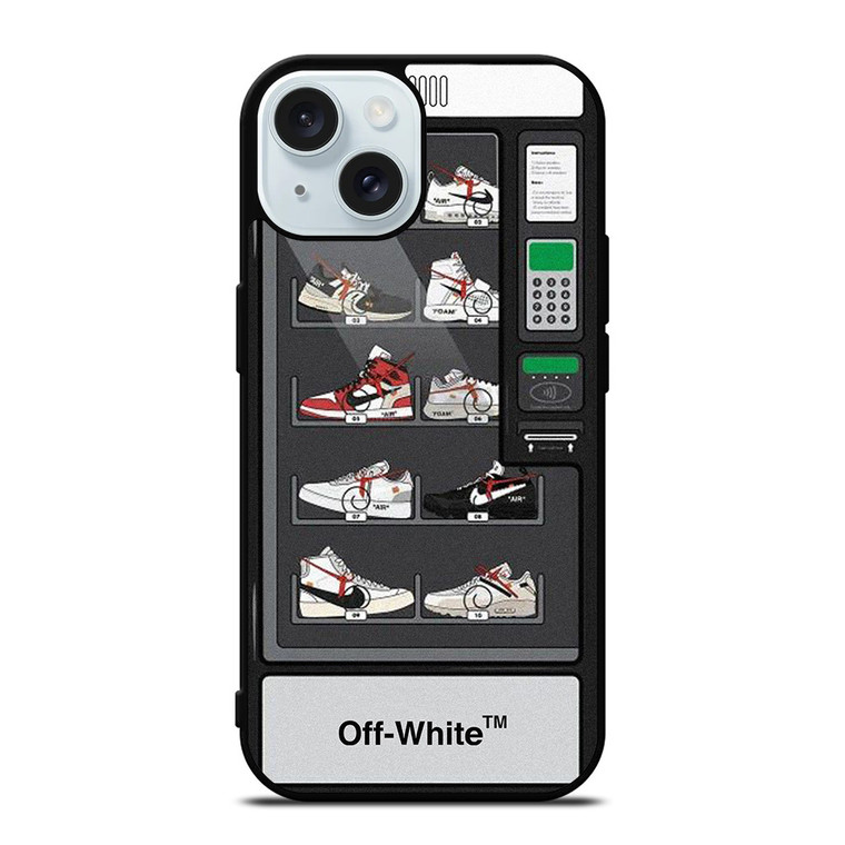 OFF WHITE NIKE SHOES FRIDGE iPhone 15 Case Cover