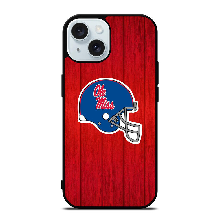 OLE MISS UNIVERSITY FOOTBALL 2 iPhone 15 Case Cover