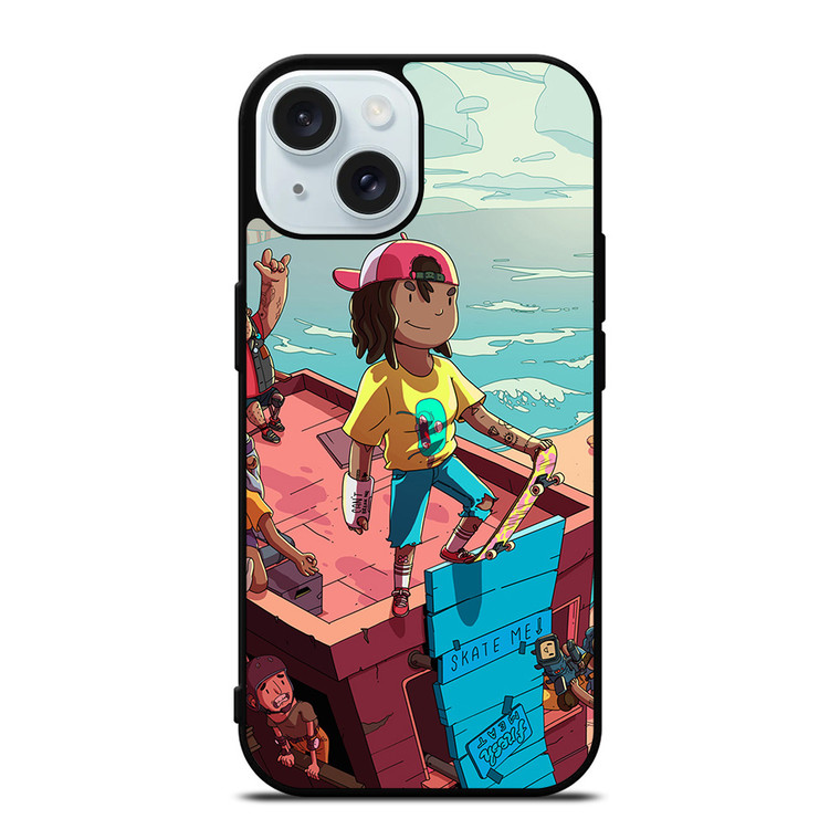 OLLIOLLI WORLD SKATEBOARD GAMES iPhone 15 Case Cover