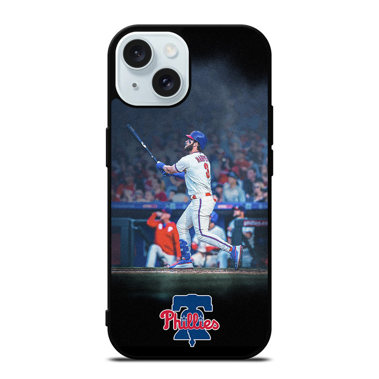 PHILADELPHIA PHILLIES BRYCE HARPER 2 iPhone 15 Case Cover