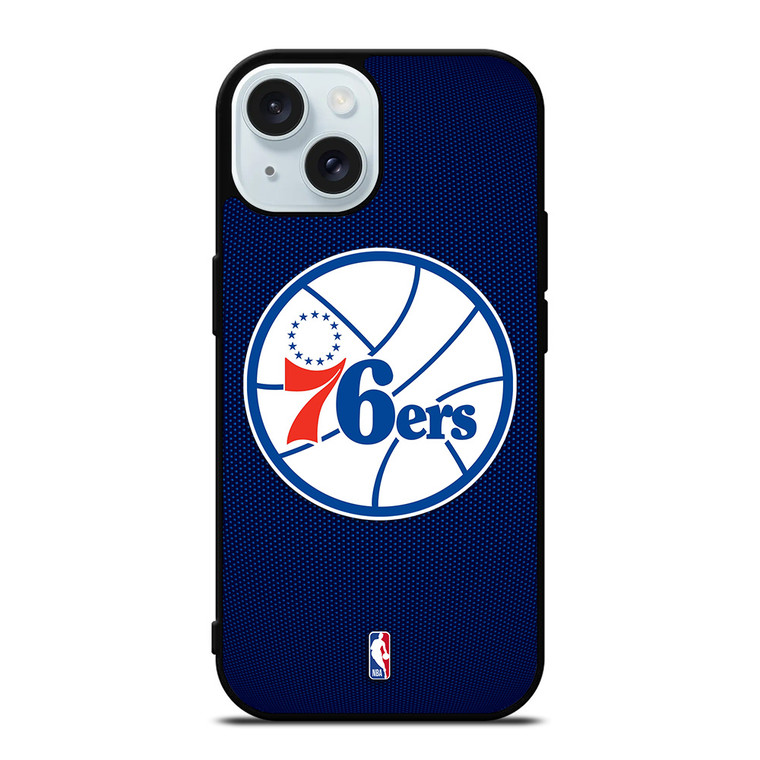 PHLADELPHIA 76ERS BASKETBALL NBA iPhone 15 Case Cover