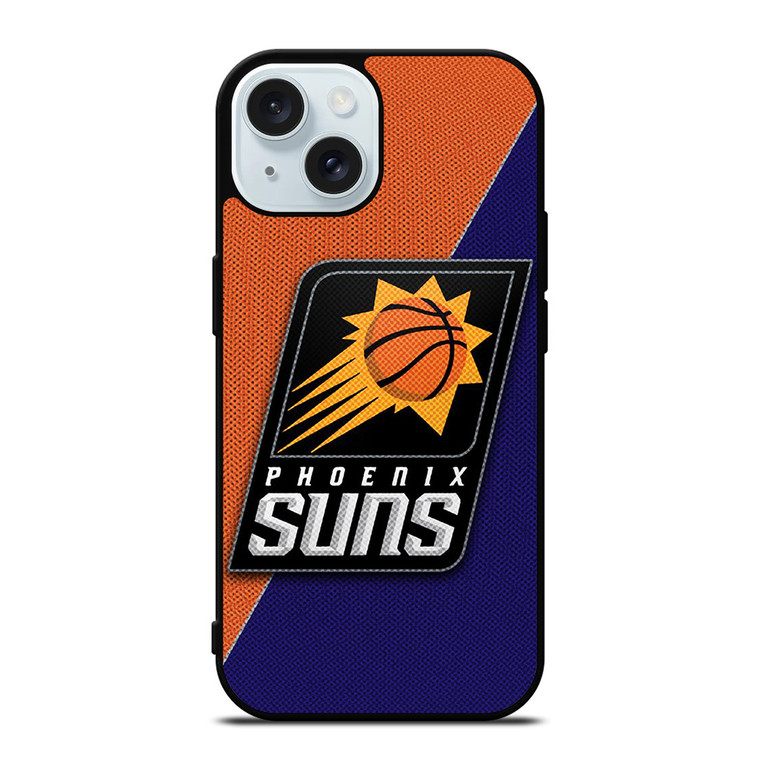 PHOENIX SUNS NBA BASKETBALL LOGO iPhone 15 Case Cover