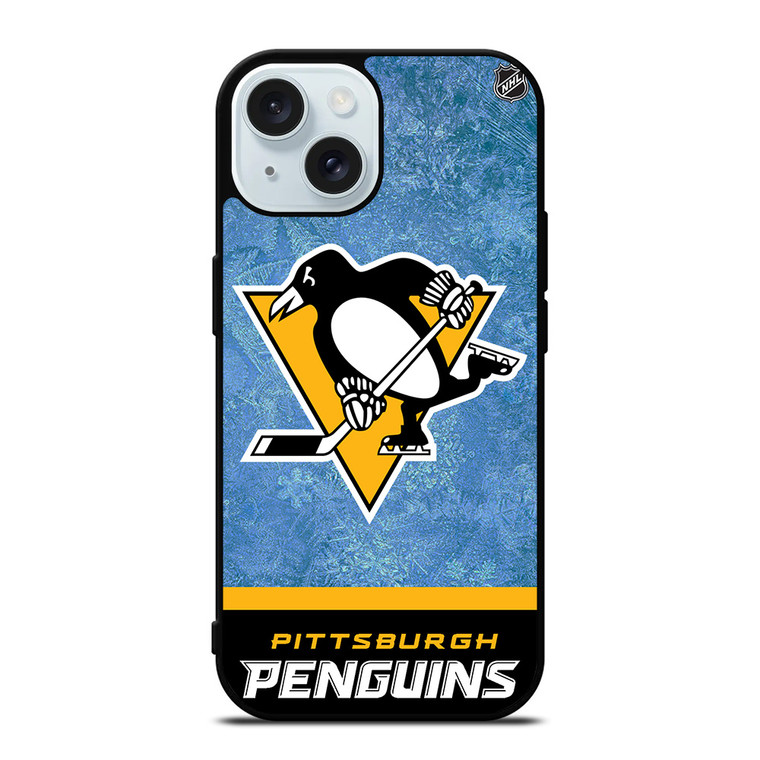 PITTSBURGH PENGUINS HOCKEY TEAM iPhone 15 Case Cover