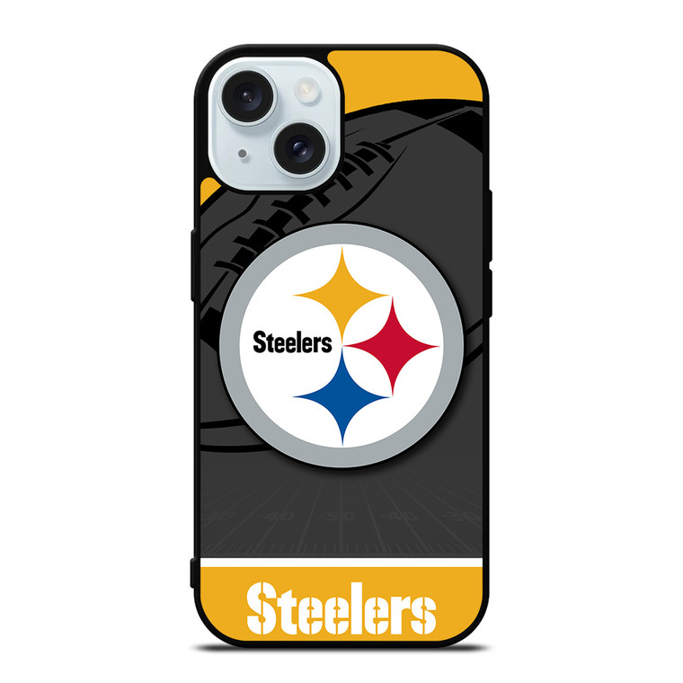 PITTSBURGH STEELERS NFL TEAM iPhone 15 Case Cover