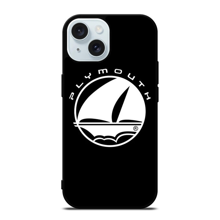 PLYMOUTH CAR LOGO iPhone 15 Case Cover