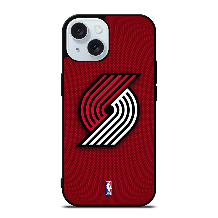 PORTLAND TRAIL BLAZERS BASKETBALL NBA iPhone 15 Case Cover