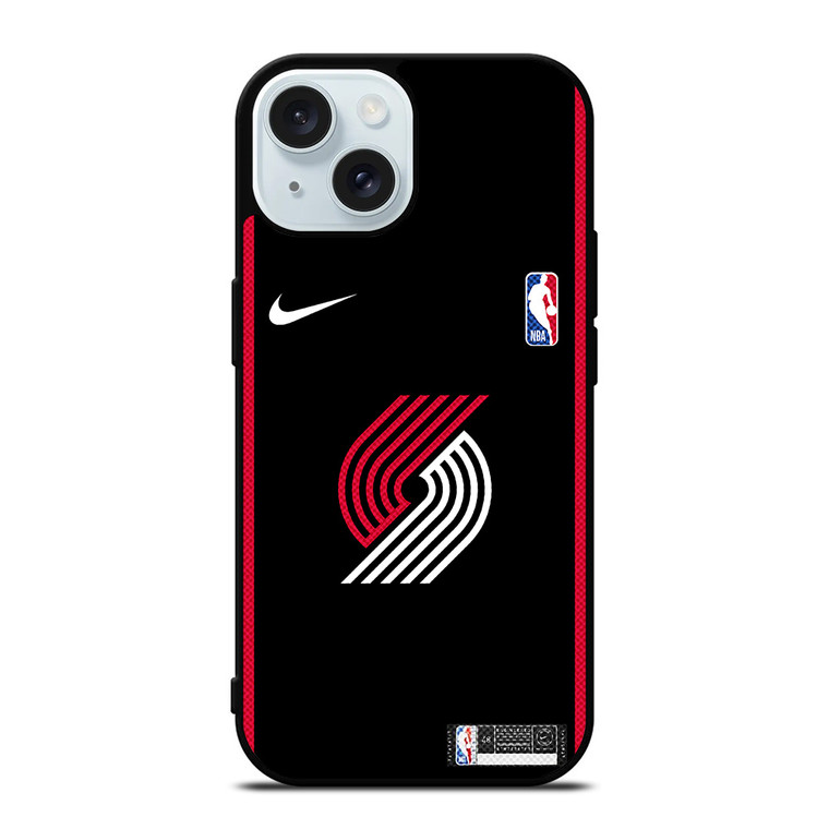 PORTLAND TRAIL BLAZERS NIKE NBA BASKETBALL iPhone 15 Case Cover