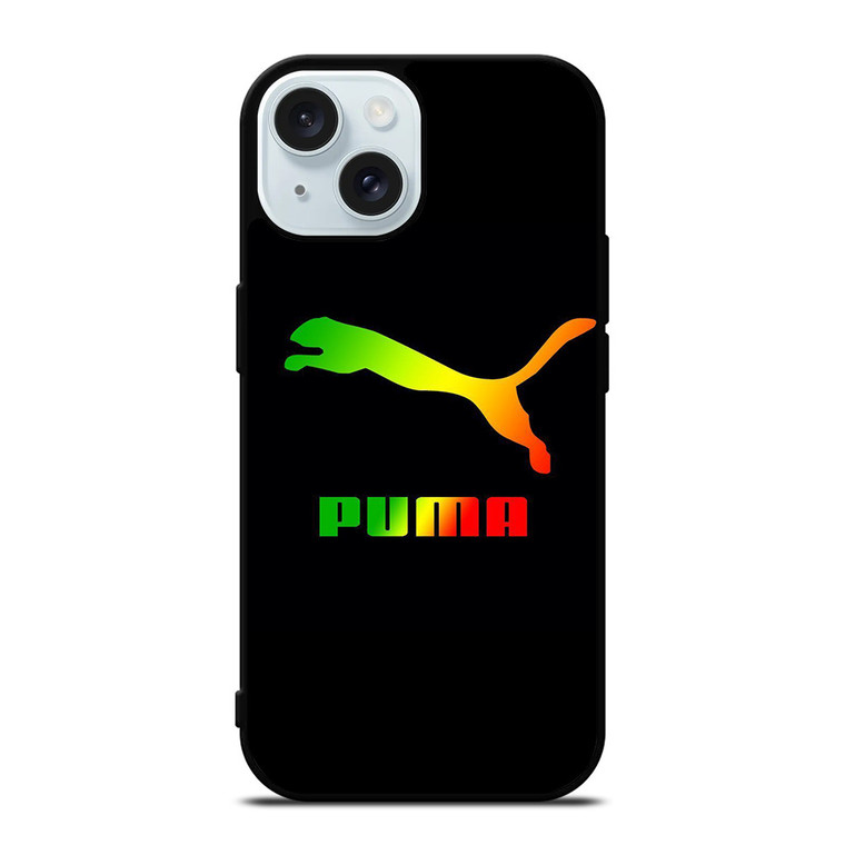 PUMA REGGAE COLOR iPhone 15 Case Cover