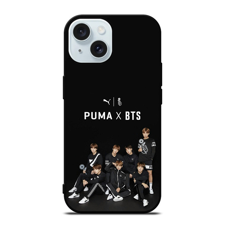 PUMA X BTS KPOP iPhone 15 Case Cover