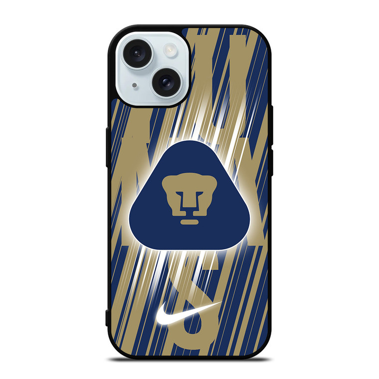 PUMAS UNAM MEXICO FOOTBALL NIKE iPhone 15 Case Cover
