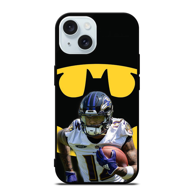 RASHOD BATEMAN BALTIMORE RAVENS iPhone 15 Case Cover