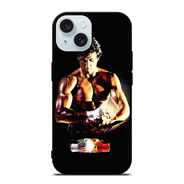 ROCKY BALBOA BOXING ART iPhone 15 Case Cover
