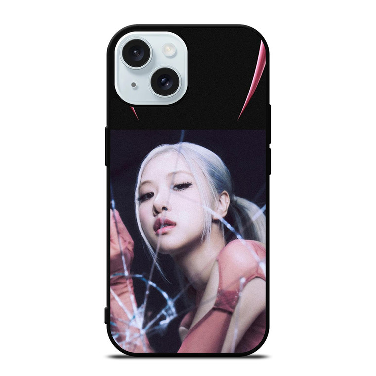 ROSE BLACKPINK PINK VENOM iPhone 15 Case Cover