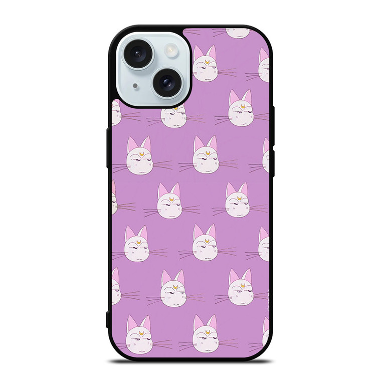 SAILOR MOON CAT CUTE PATTERN iPhone 15 Case Cover