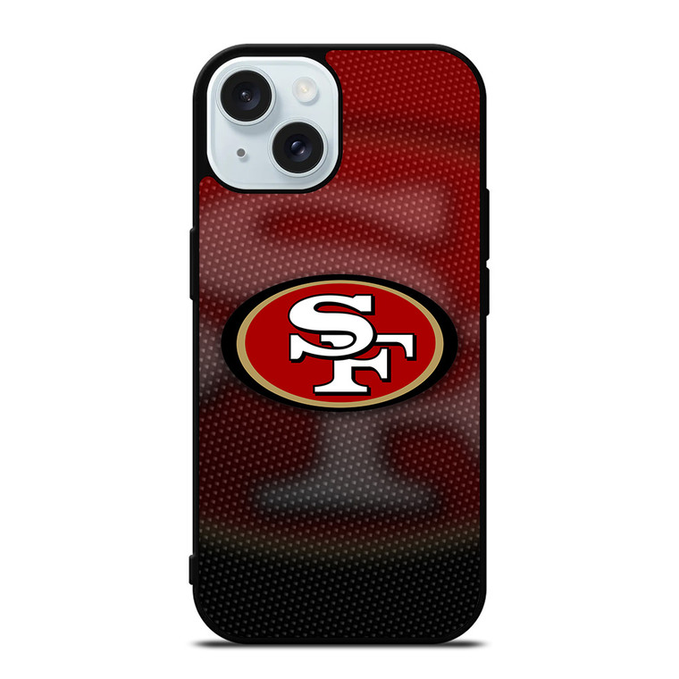 SAN FRANCISCO 49ERS FOOTBALL TEAM iPhone 15 Case Cover