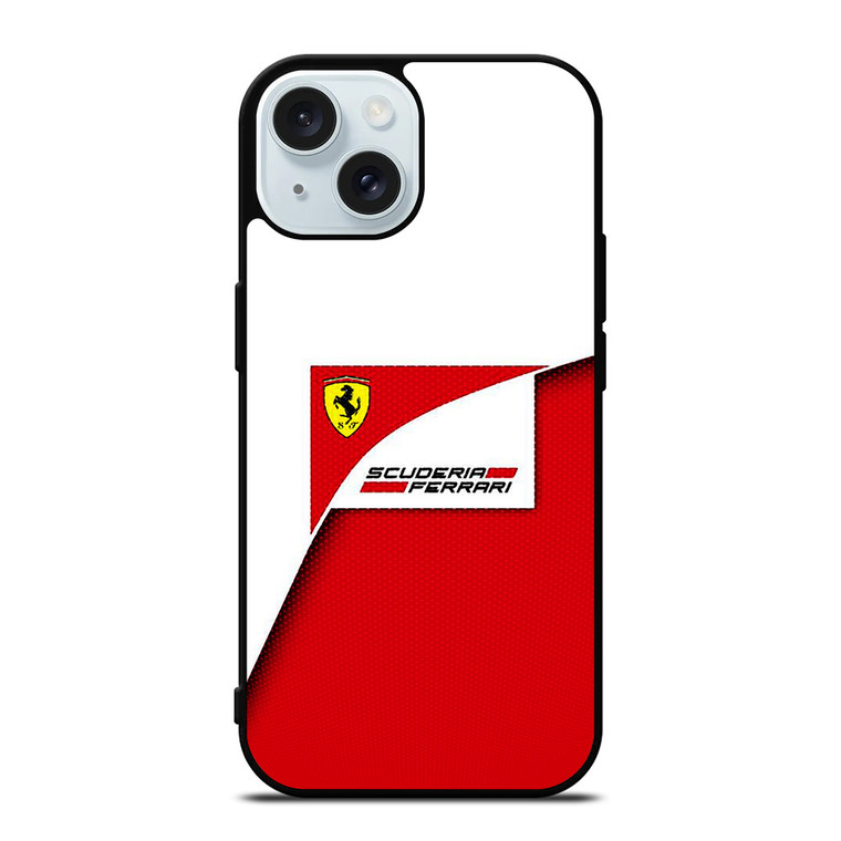 SCUDERIA FERRARI FORMULA ONE F1 RACING 2 iPhone 15 Case Cover
