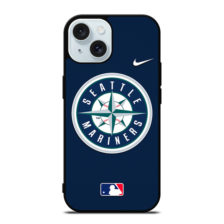 SEATTLE MARINERS MLB BASEBALL NIKE iPhone 15 Case Cover