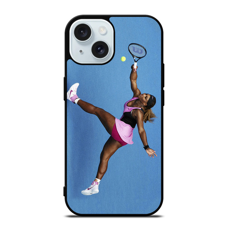 SERENA WILLIAMS TENNIS iPhone 15 Case Cover